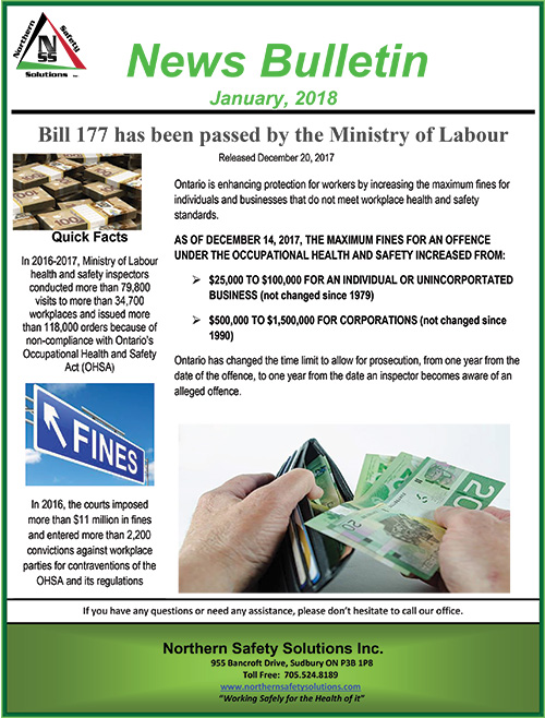 Bulletin for Fines